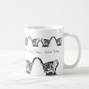 Twelve Silver Tabbies Coffee Mug