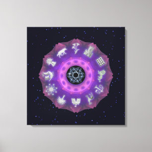 Twelve Tribes Canvas Print