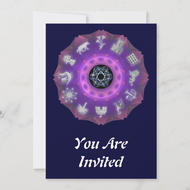 Twelve Tribes Invitation (Front)