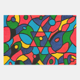 Twelve Tribes of Israel - Wrapping Paper Sheet