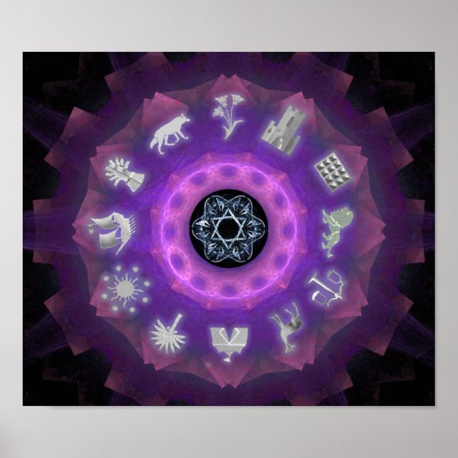 Twelve Tribes Poster (Front)