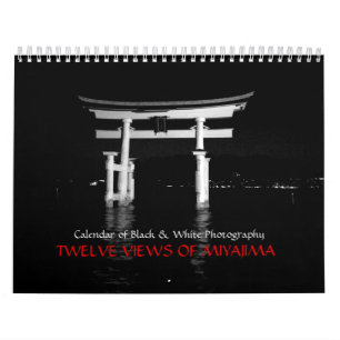 Twelve Views of Miyajima Calendar