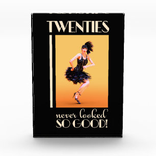 Twenties never looked so good Vintage Photo Block
