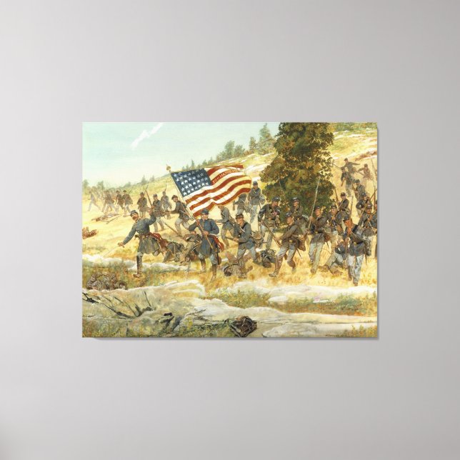 Twentieth Maine by H. Charles McBarron Print (Front)