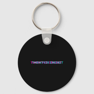 Twenty20 Cricket Sports Team Varsity Jersey Sport Keychain