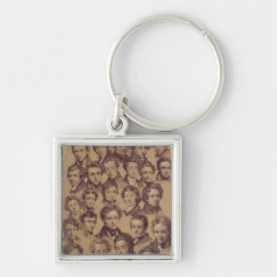 Twenty Five Pupils from the Studio of Antoine Keychain
