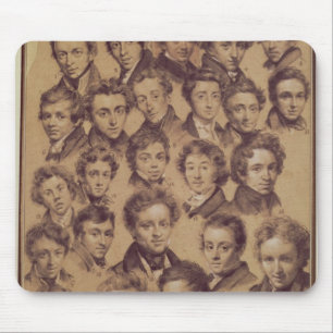 Twenty Five Pupils from the Studio of Antoine Mouse Pad