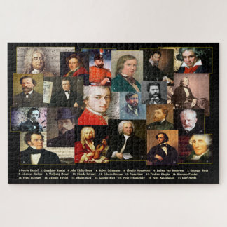 Twenty-One Masters Jigsaw Puzzle