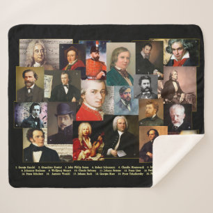 Twenty-One Masters  Sherpa Blanket