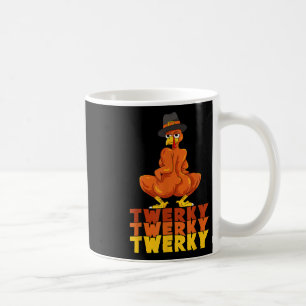 Twerky Turkey Butt Thanksgiving Dance Funny  Coffee Mug