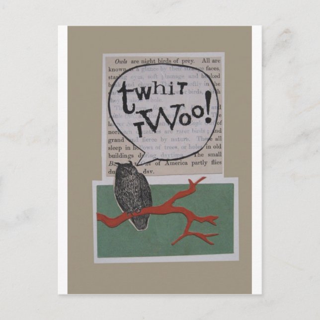 twhit-twoo postcard (Front)