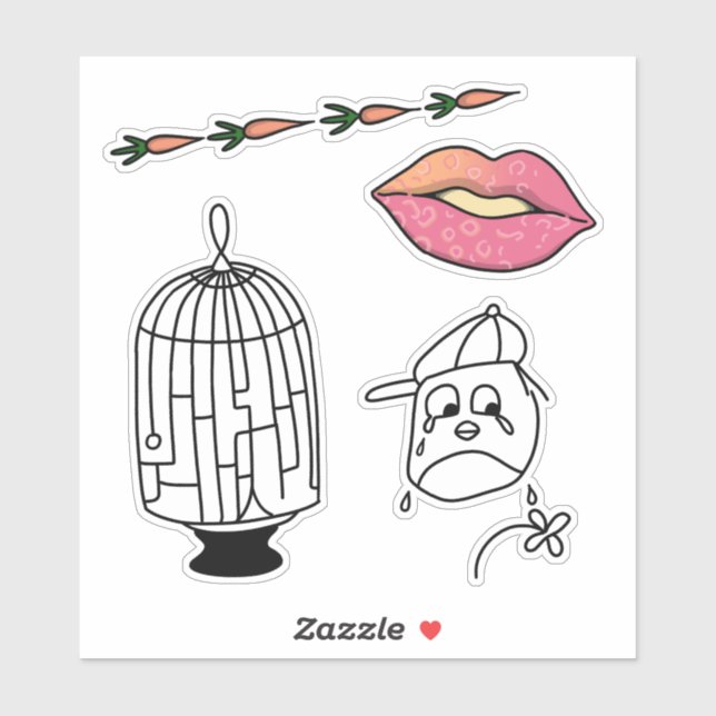 TWICE Chaeyoung Tattoos Sticker Pack ver.2 (Sheet)
