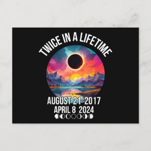 Twice in a Lifetime April 08 April 2024 GIft For Postcard