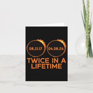 Twice In A Lifetime Solar Eclipse 2024 Totality Ap Card