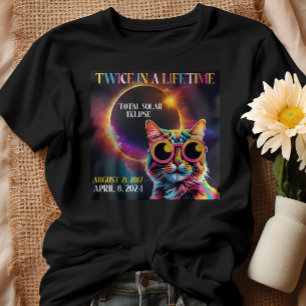 Twice In A Lifetime Total Solar Eclipse 2024 Funny T-Shirt