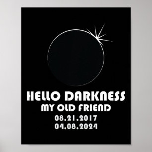 Twice In A Lifetime Total Solar Eclipse 2024  Poster