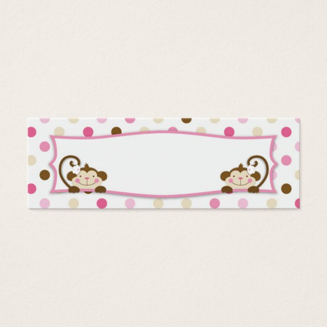Twice the Fun GIRLS Skinny Gift Tag 2 (Front)