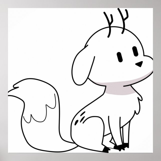 Twig Deerfox Hilda Poster (Front)