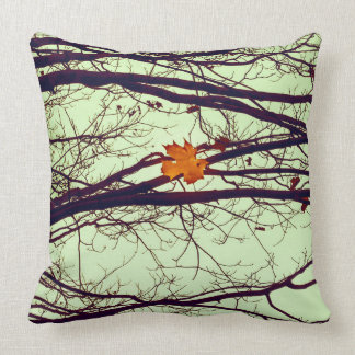 Twigs in Autumn Throw Pillow