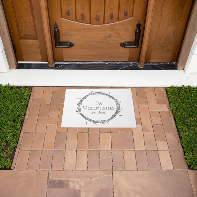 Twigs & Vines Doormat (Outdoor)