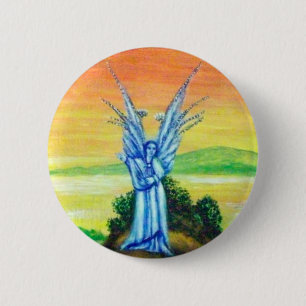 TWILIGHT ANGEL 2 INCH ROUND BUTTON