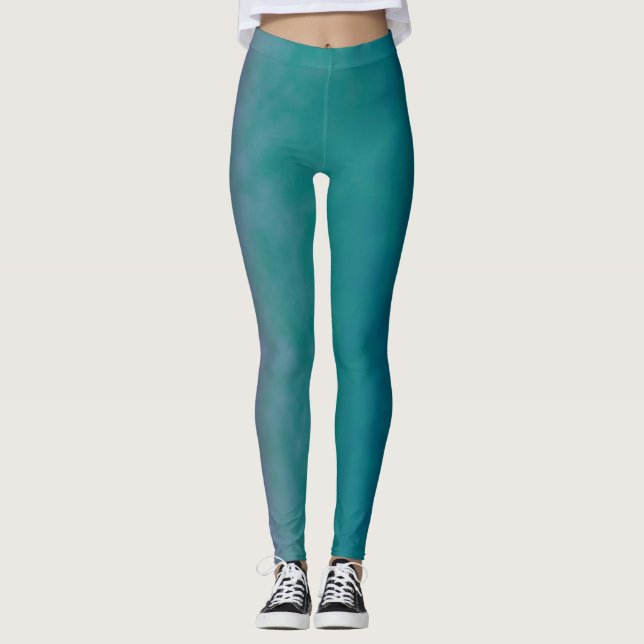 Twilight Beneath the Waves Leggings (Front)