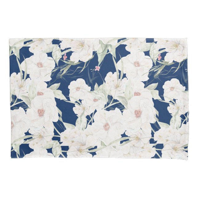 Twilight Bloom II Pillowcases - Florals (Front-Left)