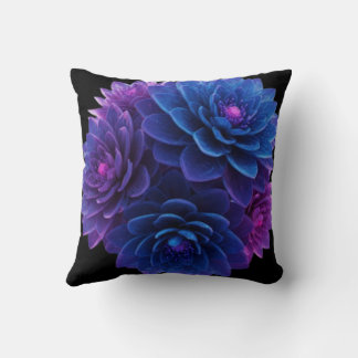 Twilight Bloom Throw Pillow