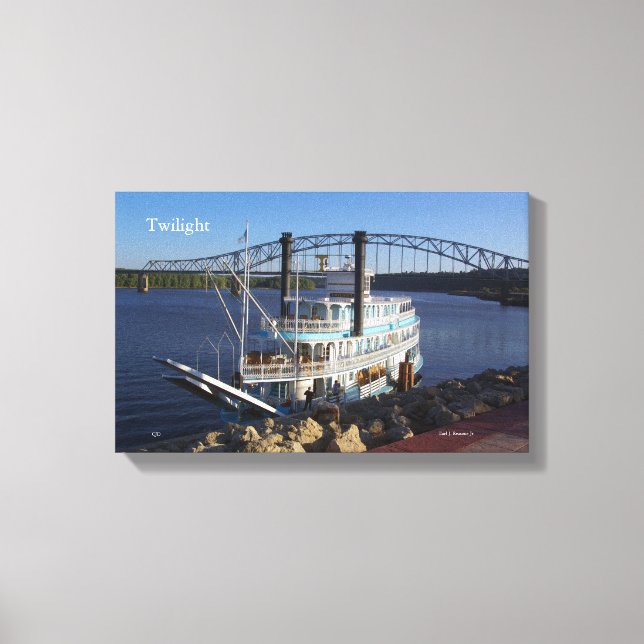 Twilight canvas print (Front)