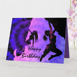 Twilight climbers Birthday card