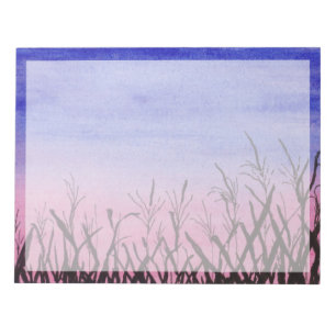 Twilight Corn Field Notepad