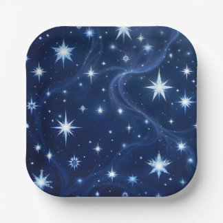 Twilight Drift Paper Plate
