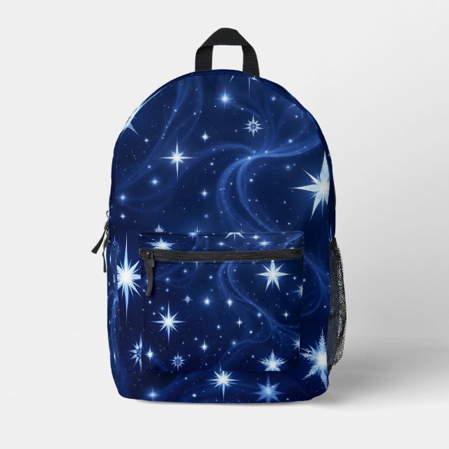 Twilight Drift  Printed Backpack (Front)