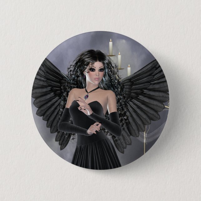 Twilight Fairy Pin Badge (Front)