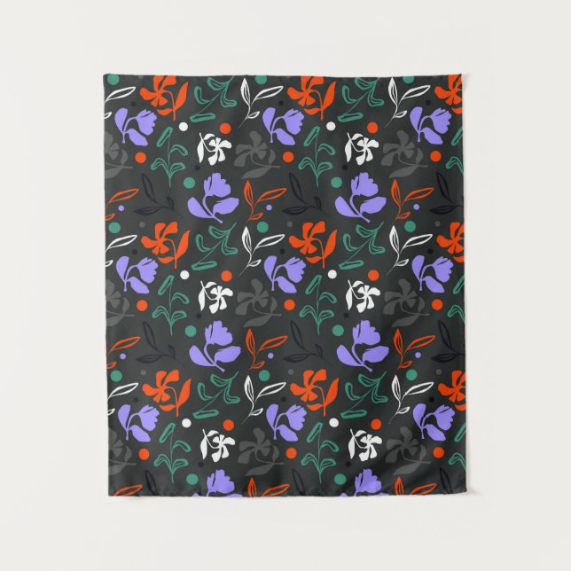 Twilight Flora Tapestry (Front)