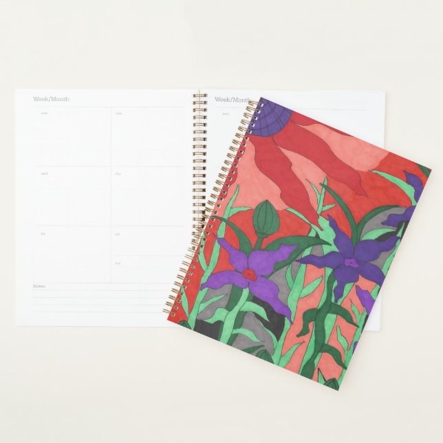 Twilight Floral Garden Planner (Display)