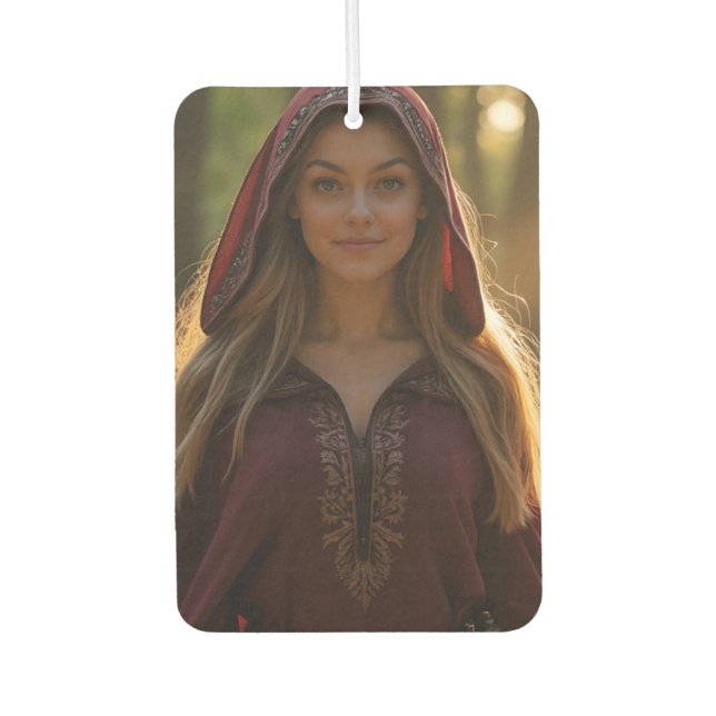 Twilight Grace: Helena Chevalier in the Forest Air Freshener (Front)