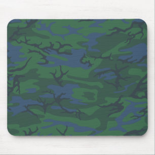 Twilight Green Camo Mouse Pad