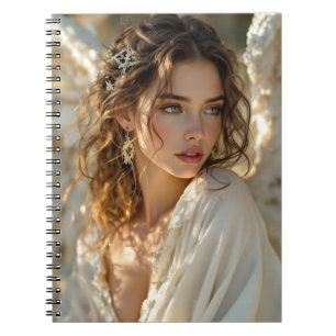 Twilight Guardian – Angel of Gilded Wings Notebook