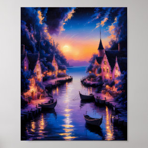 Twilight Harbour Poster