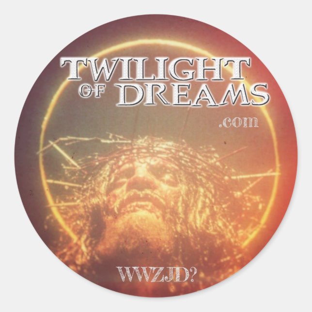 Twilight of Dreams WWZJD? Sticker (Front)