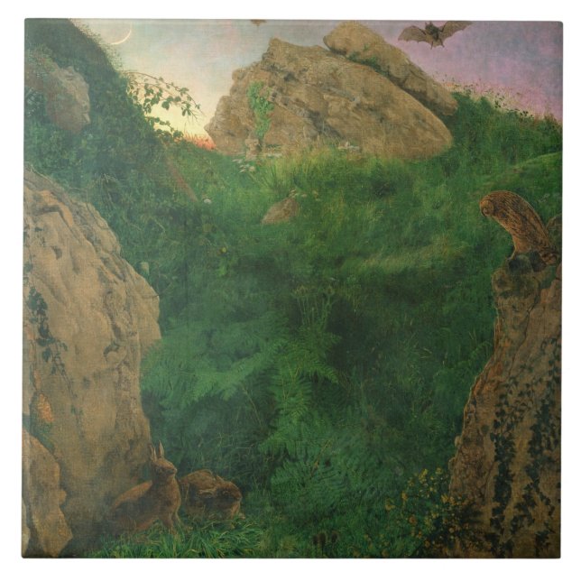Twilight (oil) tile (Front)