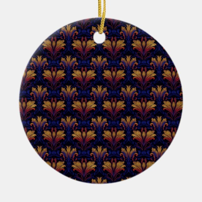 Twilight Opulence  Ceramic Ornament (Front)