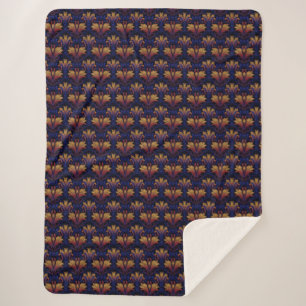 Twilight Opulence Sherpa Blanket