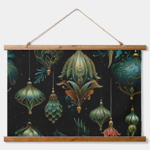 Twilight Ornament Garden Botanical Hanging Tapestry