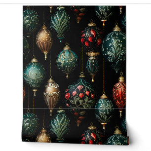 Twilight Ornament Garden Botanical Wallpaper