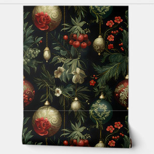 Twilight Ornament Garden Botanical Wallpaper