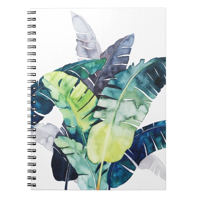 Twilight Palms - Palm Leaves Notebook (Front)