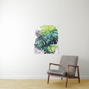 Twilight Palms - Split Leaf Tapestry