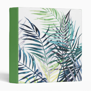 Twilight Palms - Tropical Leaves Binder